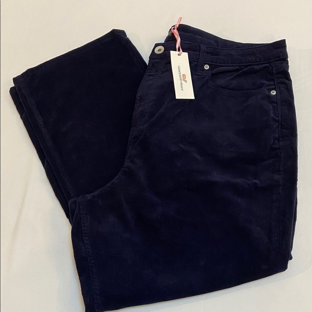 Vineyard Vines Navy Blue Corduroy Pants